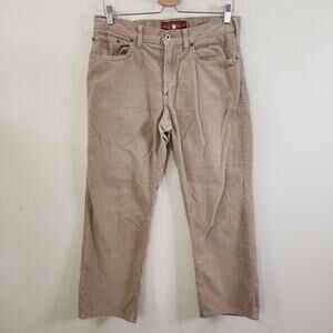 Lucky Brand 361 Vintage Straight Pants Corduroy Mens -(approx 31 x 29)